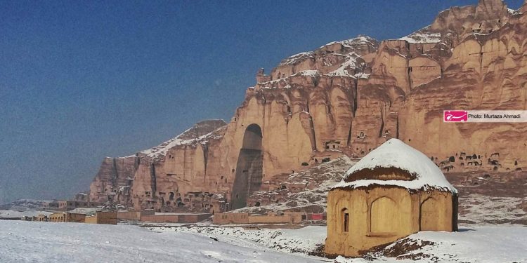 Buddha City (Bamyan) in the winter
