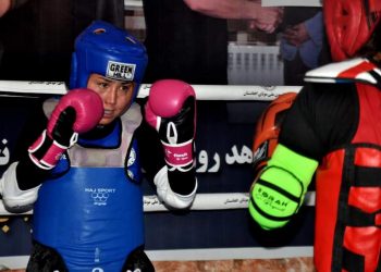 رقابت‌های موی تای زنان در کابل برگزار شد