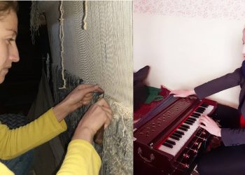 هنرمند معترض زن، از اجرا با هارمونیهٔ شکسته در هشت مارچ تا قالین‌بافی