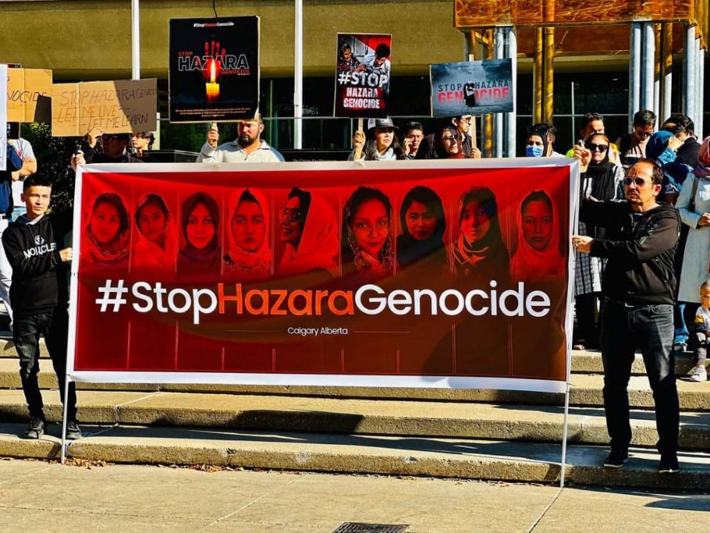میلیون‌ها معترض از سراسر جهان با هشتگ #StopHazaraGenocide  باهم وصل شدند تا برای هزاره‌ها دادخواهی کنند. شهروندان کشورهای منطقه، اروپا، آمریکا و استرالیا نیز در این کارزار سهم گرفتند.