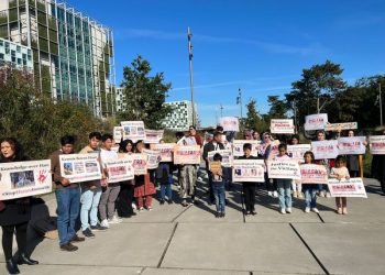 اعتراض در مقابل دادگاه لاهه؛ نسل‌کشی هزاره‌ها را متوقف کنید