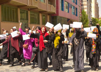 زنان معترض افغانستان