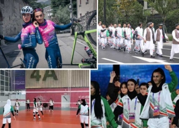حضور زنان ورزشکارِ افغانستانی در المپیک آسیایی «چین»
