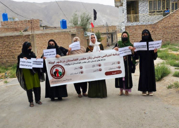 جنبش‌های زنان خواستار توقف حمایت آمریکا از طالبان شدند